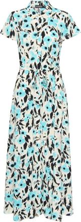Soaked In Luxury Arjana Maxikleid - Dames - Maxi kleedjes - Veelkleurig - XS - Kleedjes