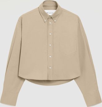 Ami Chemise Ami De Coeur Beige Taupe