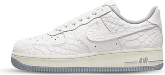Nike Fitness, Heren, Wit, 46 EU, Wol, Air Force 1 Low 07 White Python