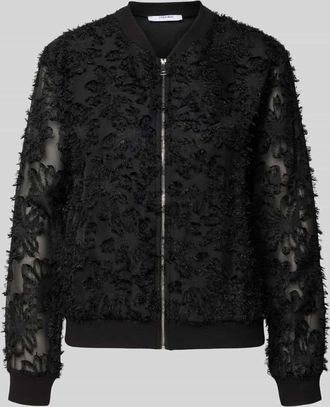 Zabaione Semitransparenter Blouson Modell Pi44nioa in Black, Gr&ouml;&szlig;e XXL