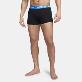 Nike Mens Dri-FIT Essential Micro Trunks (3-Pack) in Black | KE1156-017