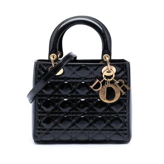 Dior Pre-owned Dior Medium Patent Cannage Lady Dior Ladies 99OYIRI7DQRKXN6S
