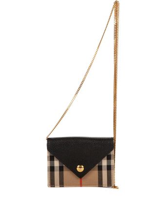 Burberry 2000 Vintage Check crossbodytas - Bruin