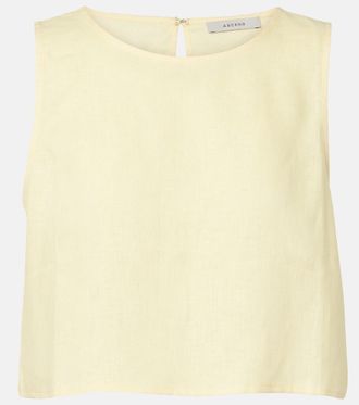 Asceno Kobe linen top