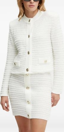 Simona Corsellini buttoned pocket cardigan - White