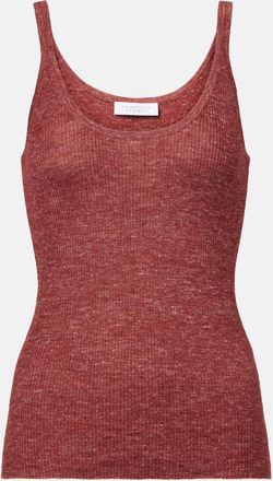 Gabriela Hearst Tank top Cynxia in cashmere, seta e canapa
