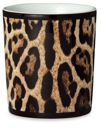 Dolce & Gabbana porcelain wine glass - unisex - Porcelain - OS - Brown
