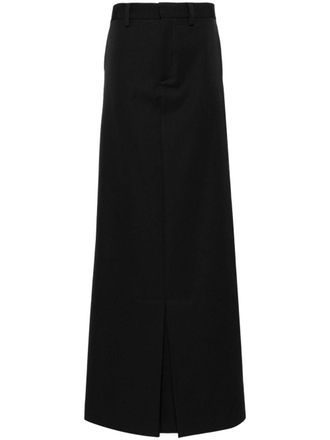 Jean Paul Gaultier Broek met wijde pijpen - Zwart