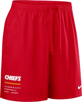 Nike Kansas City Chiefs Nike Mens NFL Woven Shorts in Red | 04PW65N7G-YSJ