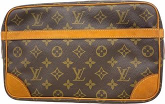 Louis Vuitton Brown Clutch Bag (Pre-Owned)