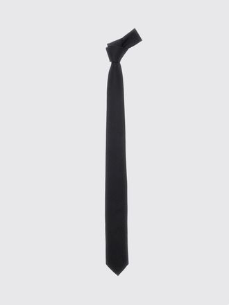 Emporio Armani Cravatta in pura seta con motivo jacquard astratto