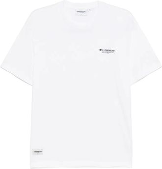 Chocoolate printed T-shirt - men - Cotton - M - White