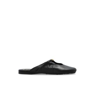 Loewe Schoenen, Dames, Zwart, 37 EU, Leer, Pebble Soft Slide