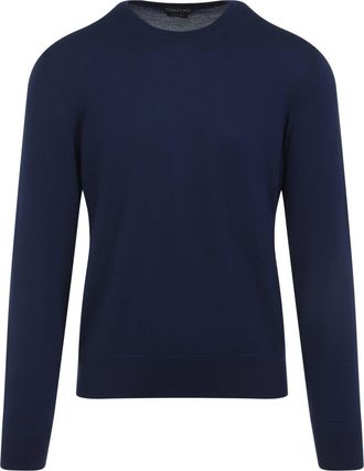 Tom Ford Blue Wool Sweater-Uomo