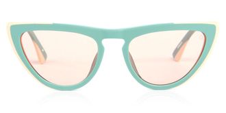 Etnia Barcelona Ruby Sun GRPK Womens Sunglasses Green Size 54
