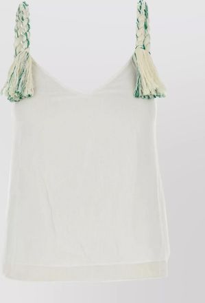 J.W.Anderson sleeveless v-neck layered top