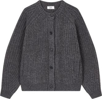 TOMBOY button wool cardigan - women - Wool - OS - Grey