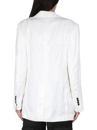 Tom Ford Viscose Blazer - White