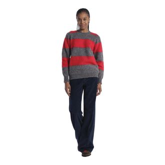 Howlin Oversized Knitted Jumper - female - Howlin - Round-neck Knitwear - Multicolor - M - Knitwear