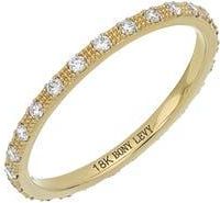 Bony Levy Monaco 18K Yellow Gold Diamond Stackable Ring at Nordstrom Rack, Size 6.5