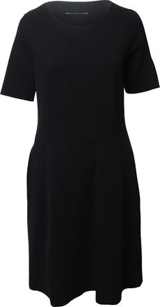 Maison Margiela MM6 T-Shirt Dress in Black Cotton