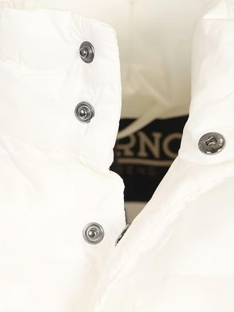 Herno Mens Sleeveless Down Jacket Lo Smanicato White Padded &