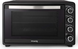 H.Koenig Hkoenig Fo45 Horno Electrico Sobremesa, Horno Encimera, Capacidad De 45 Litros, 2000 W, Iluminaci&oacute;n Interior Y Funci&oacute;n Convecci&oacute;n, Temperatura Hasta 2