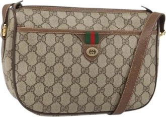 Gucci Pre-owned Cross Body Bags, female, Beige, Size: ONE SIZE Pre-owned Cross Body Bag