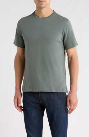 Robert Barakett Brightwood Slub Cotton T-Shirt in Balsam Green at Nordstrom, Size Xx-Large