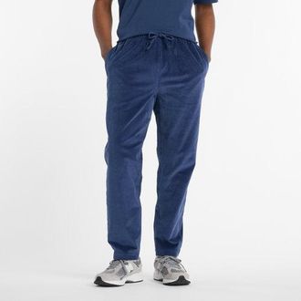 New Balance Hombre Stretch Corduroy Pant en Azul, Algod&oacute;n, Talla XL