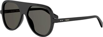 Celine Dames Zonnebril - Heren - Zonnebrillen - Zwart - 55 MM - Accessoires