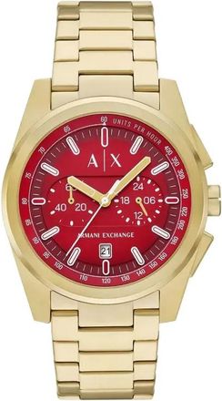 A|X Armani Exchange round face 42mm - Red