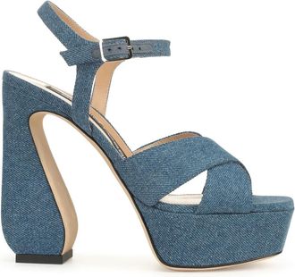 Sergio Rossi Sandali Si Rossi 90mm - Blu