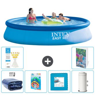 Intex Piscina Easy Set Redonda - 396x84 Cm - 7-piezas S55
