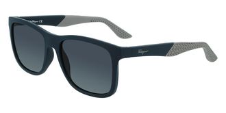 Ferragamo SF 1028S 414 Mens Sunglasses Blue Size 56