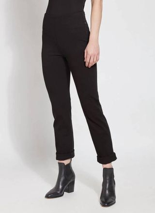 Lyss&eacute; Boyfriend Denim Jeans In Black