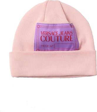 Versace Jeans Couture Caps - Dames - Hoeden - Roze - ONE Size - Wol - Accessoires