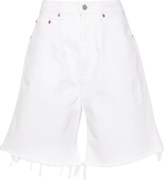 Denimist Brooke cotton shorts - women - Cotton - 29 - White