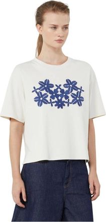 Max Mara Sabato Shirt - Dames - T-shirts - Wit - 2XL - Tops