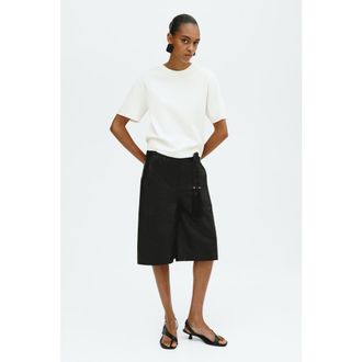 H&M Knit t-shirt in White at Nordstrom, Size Xx-Small