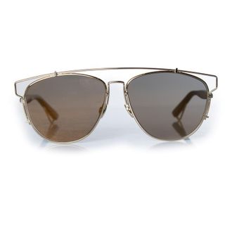 Dior Pre-owned Womens Technologic sunglasses in gold - Multicolour Metal - One Size