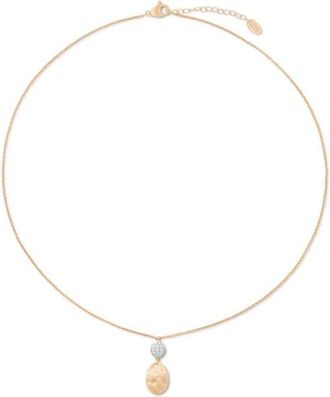 Marco Bicego Siviglia Collection 18K Yellow Gold and Diamond Pendant CB1690 B YW Q6