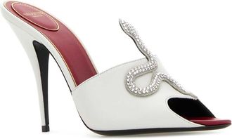 Valentino Garavani Coeur Mule - White