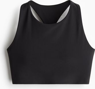 H&M Sport-Bikinitop - Schwarz