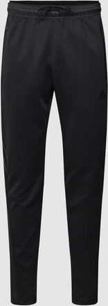 adidas Sweatpants mit labeltypischen Galonstreifen Modell TIRO in Black, Größe S