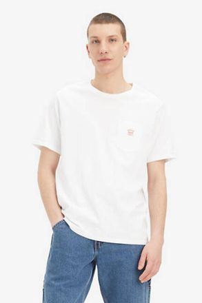 Levi's Camiseta de trabajo - Hombre - 2XS - Blanco / Bright White