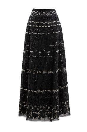 Saiid Kobeisy Corset With Beaded Skirt