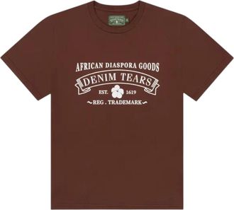 Denim Tears ADG T-Shirt Brown SS25TSS0531916