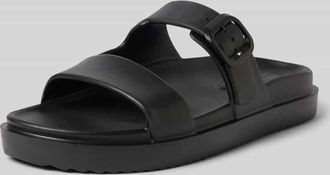 Tommy Hilfiger Slipper mit Schnalle in Black, Gr&ouml;&szlig;e 36