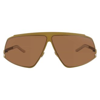 Mykita Brown Irregular Unisex Sunglasses COLLABORATIONS-LUCIDUS F24